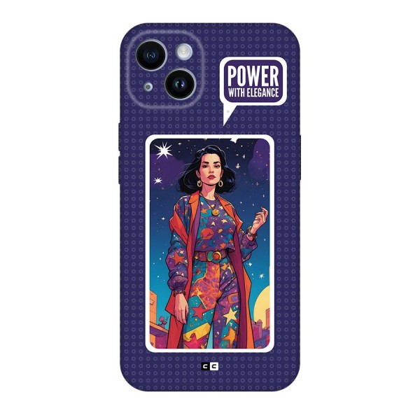 Power With Elegance Back Case for iPhone 14